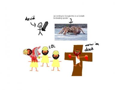 A summary of the Bible (done on MS Paint)