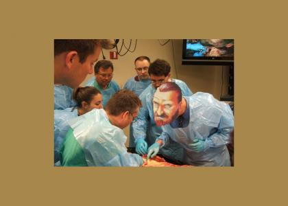 Barry Burton Performs MJ Autopsy