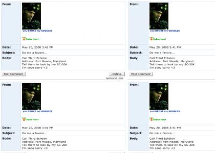 Sam Fisher myspace suicide