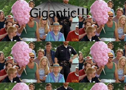 Move that gigantic cotton candy!!