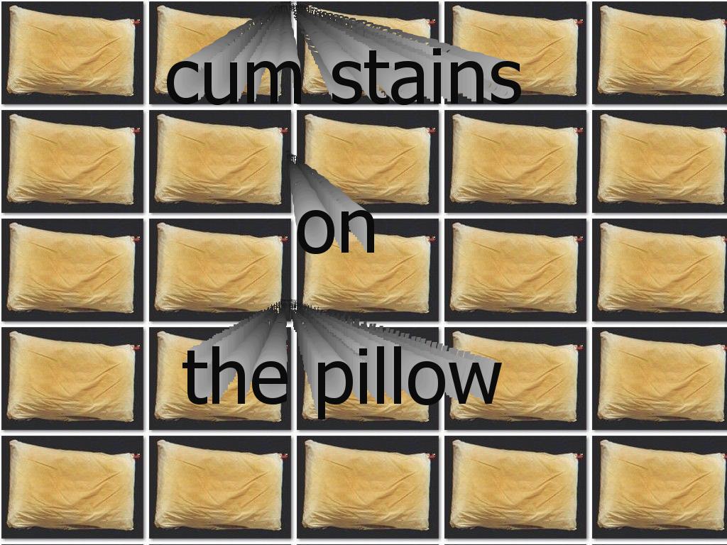 stainsonmypillow