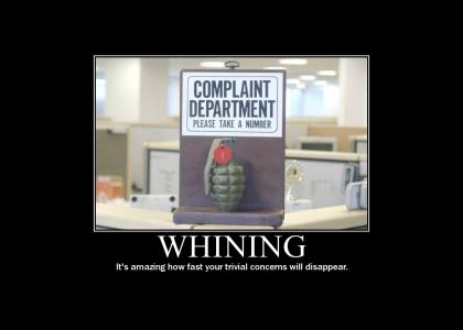 Motivation: Whining