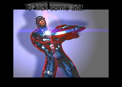 Captain America wants you...