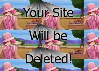 A Discouraging Lazytown Site
