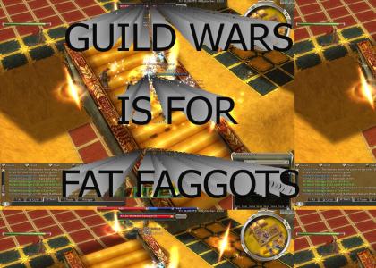 Guild Wars is for FAGGOTS