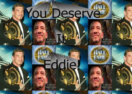 Eddie Guerrero is in the WWE Hall of Fame!