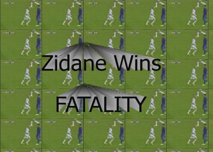 Zidane issues a fatality