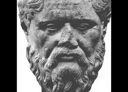 Plato... Stares into your soul