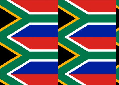 OMG, Secret Vuvuzela South African Flag!!