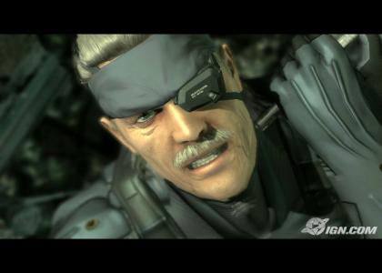 Metal Gear Solid 4: Old Guy Edition?