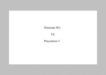 Wii v.s. PS3