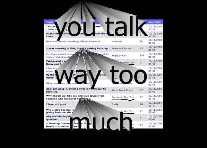 talkwaytoomuch