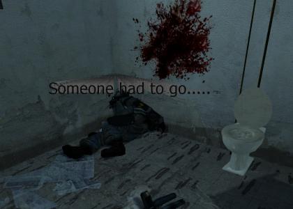 Half Life 2 Suicide Bathroom Scene