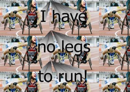 Jonathan Davis sings about why he entered a wheelchair race