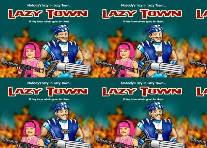 lazytown gets serious.