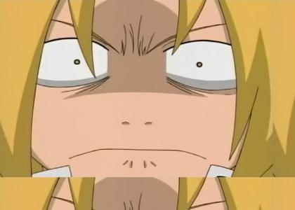 Edward Elric Stares into your Soul