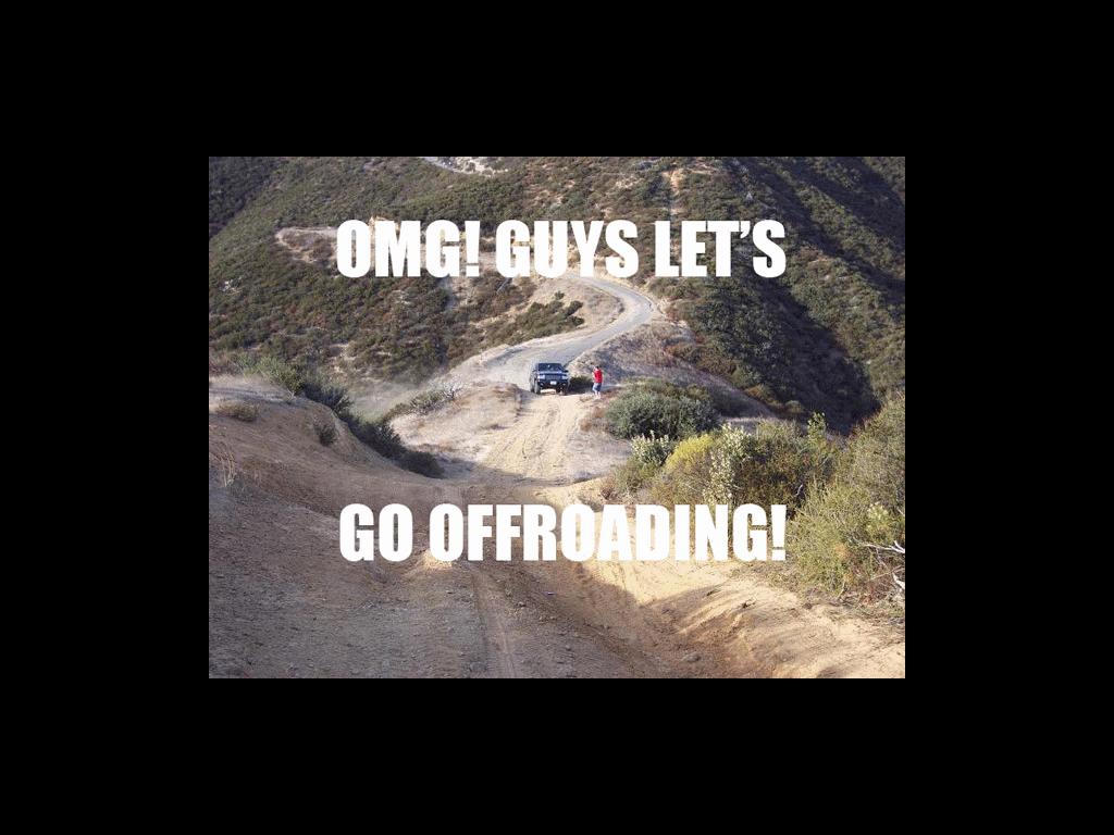 offroading