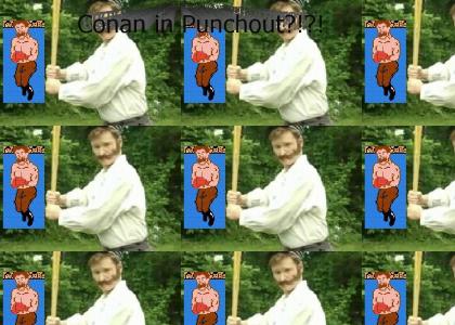 Conan in NES Mike Tyson Punchout ( punch out )?!?!?