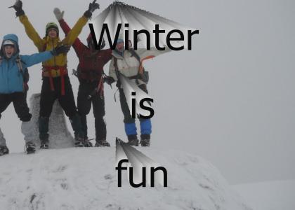 Winter is fun