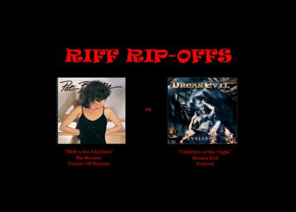 Riff Rip Off: Pat Benatar vs Dream Evil