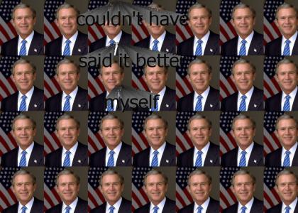 george bush has no dick