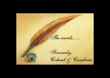 Coheed & Cambria - The Words...