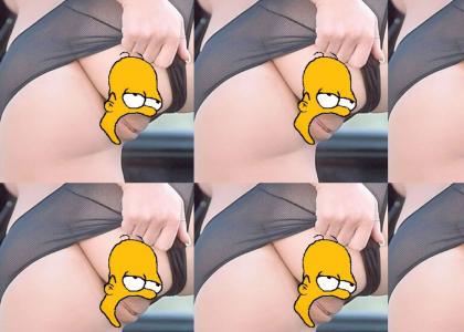 Homer simpson have a pussy face 2