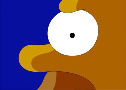 Homer Stares into your soul