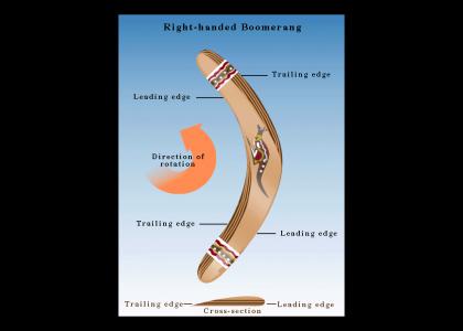 sciencetrmd how a boomerang works