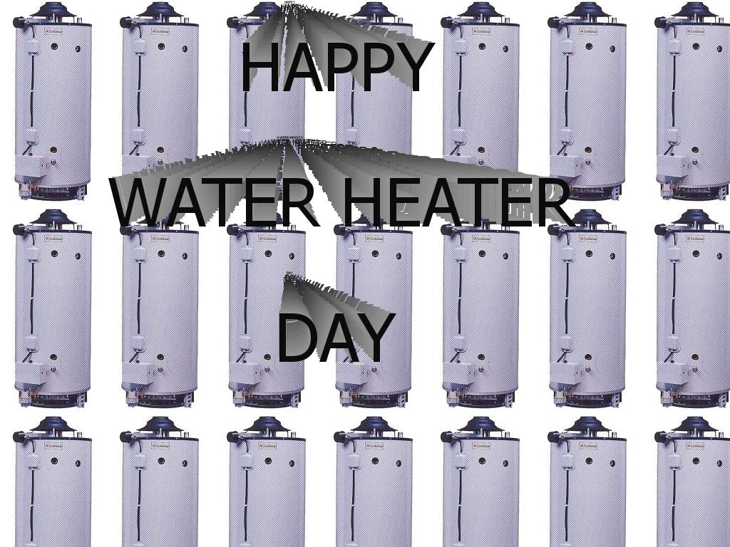 waterheaterday