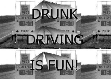 drunk driving is fun