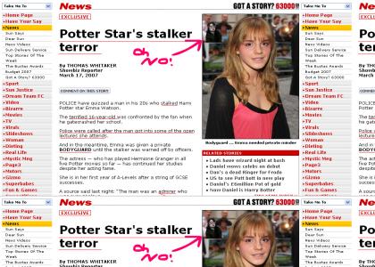 Emma Watson stalked (W/ PEP!!!!!)