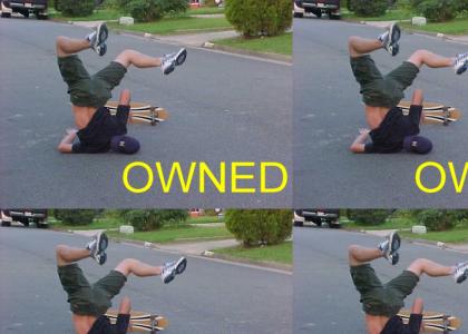 Epic Skateboard Maneuver