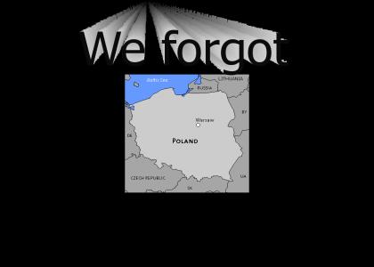 We forgot....