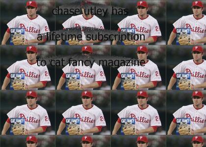 chase utley has a lifetime subscription to cat fancy magazine