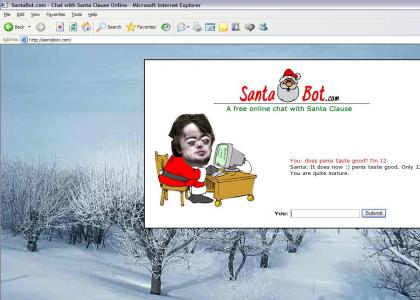 Have a free chat with santa or should i say brian peppers