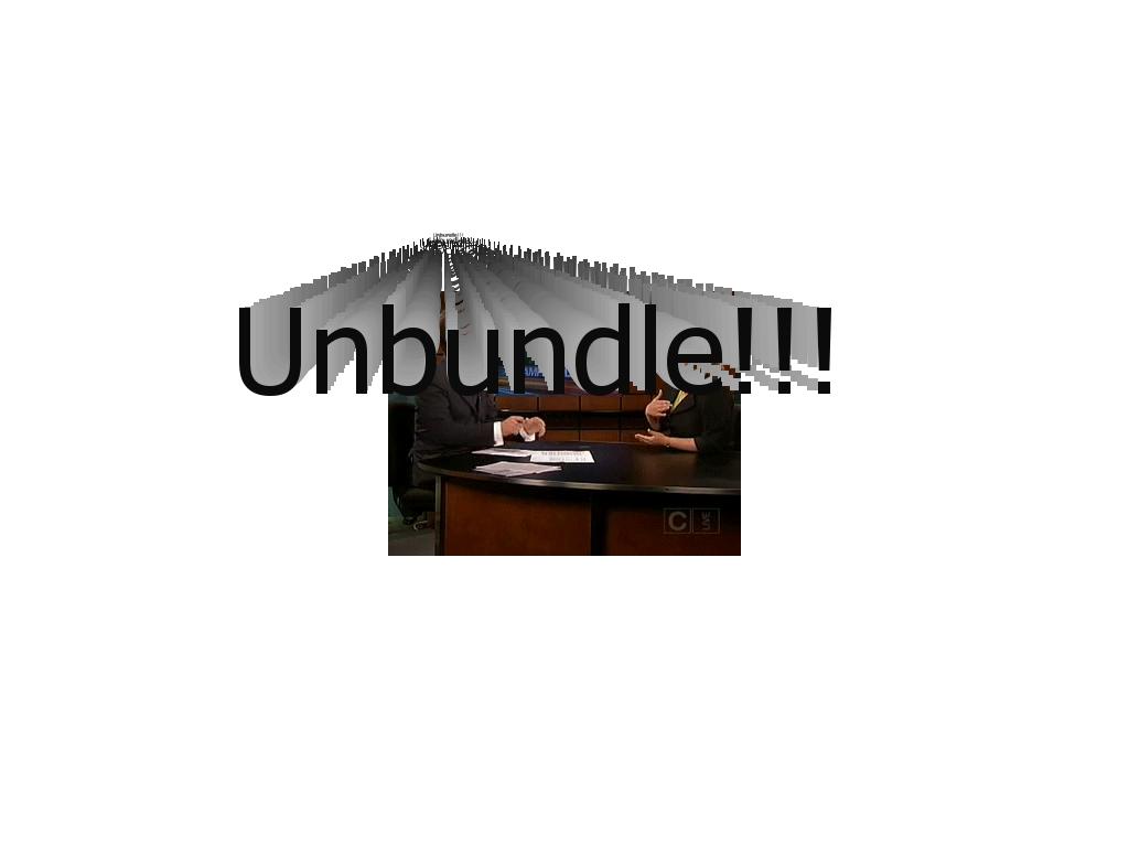 whywontyouunbundle