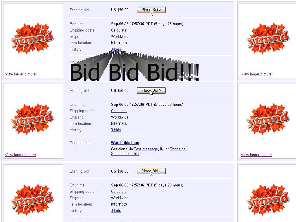 bidbidbid