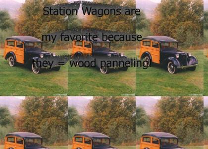 Station Wagons and Wood Panneling