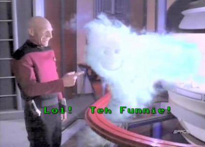 Captain Picard is Easily Amused