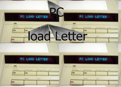 PC load letter
