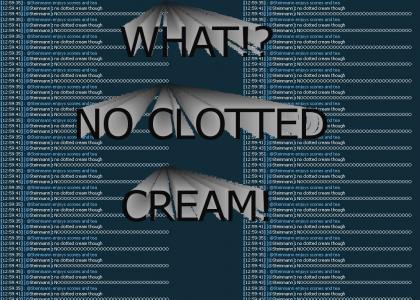 No Clotted Cream!