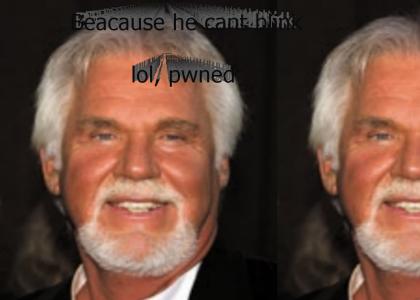 Kenny Rogers Stares into your soul