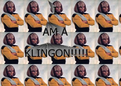 I am a Klingon