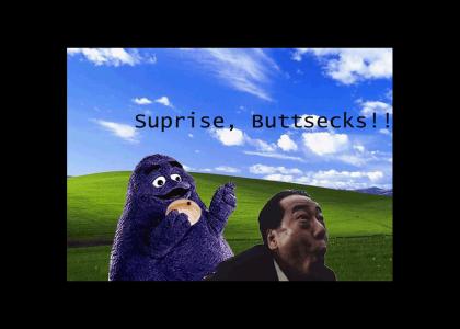 Grimace: Surprise!