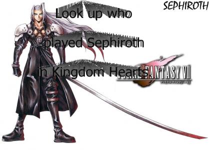 Sephiroth in Kingdom Hearts