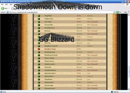 Shadowmoon DOWN