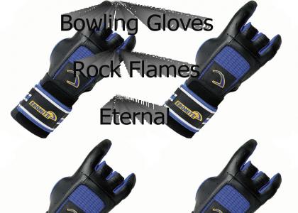 Bowling gloves ROCK
