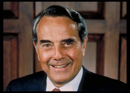 Bob Dole enjoys staring into your soul