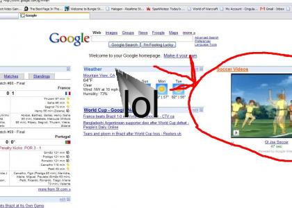 Google's Soccer Video Pick